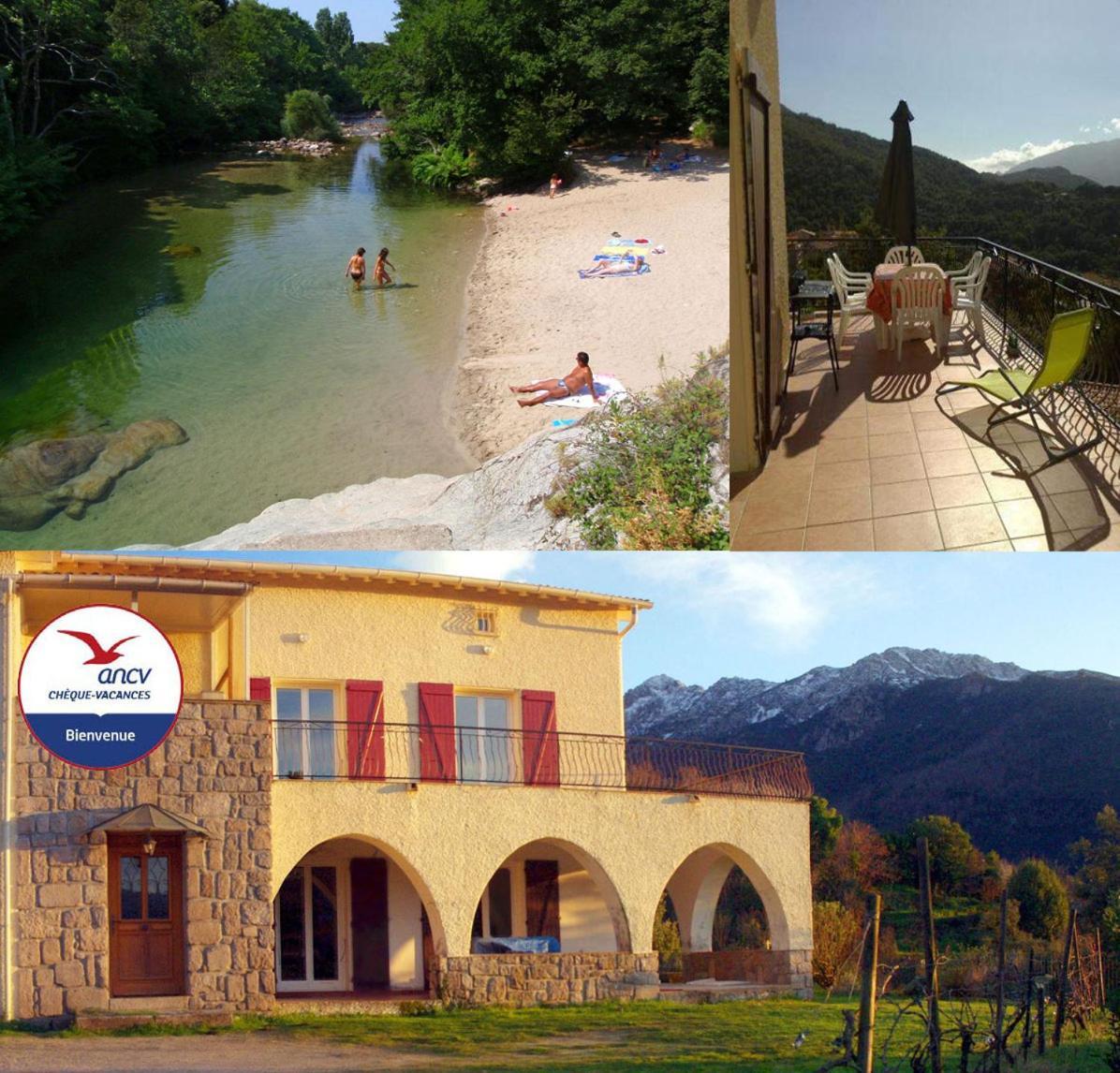 95M2 Au Calme A 25Mn Ajaccio, Plages, Linge Inclus Parking Ok Ucciani Exteriör bild